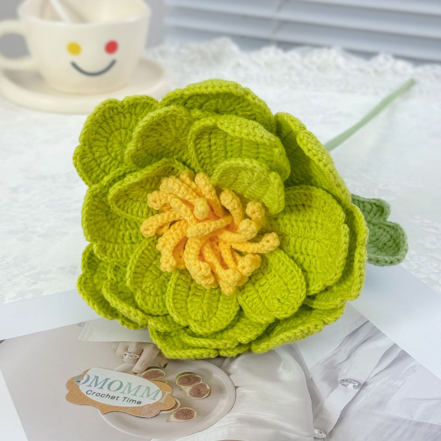 Crochet Peony Blossoms