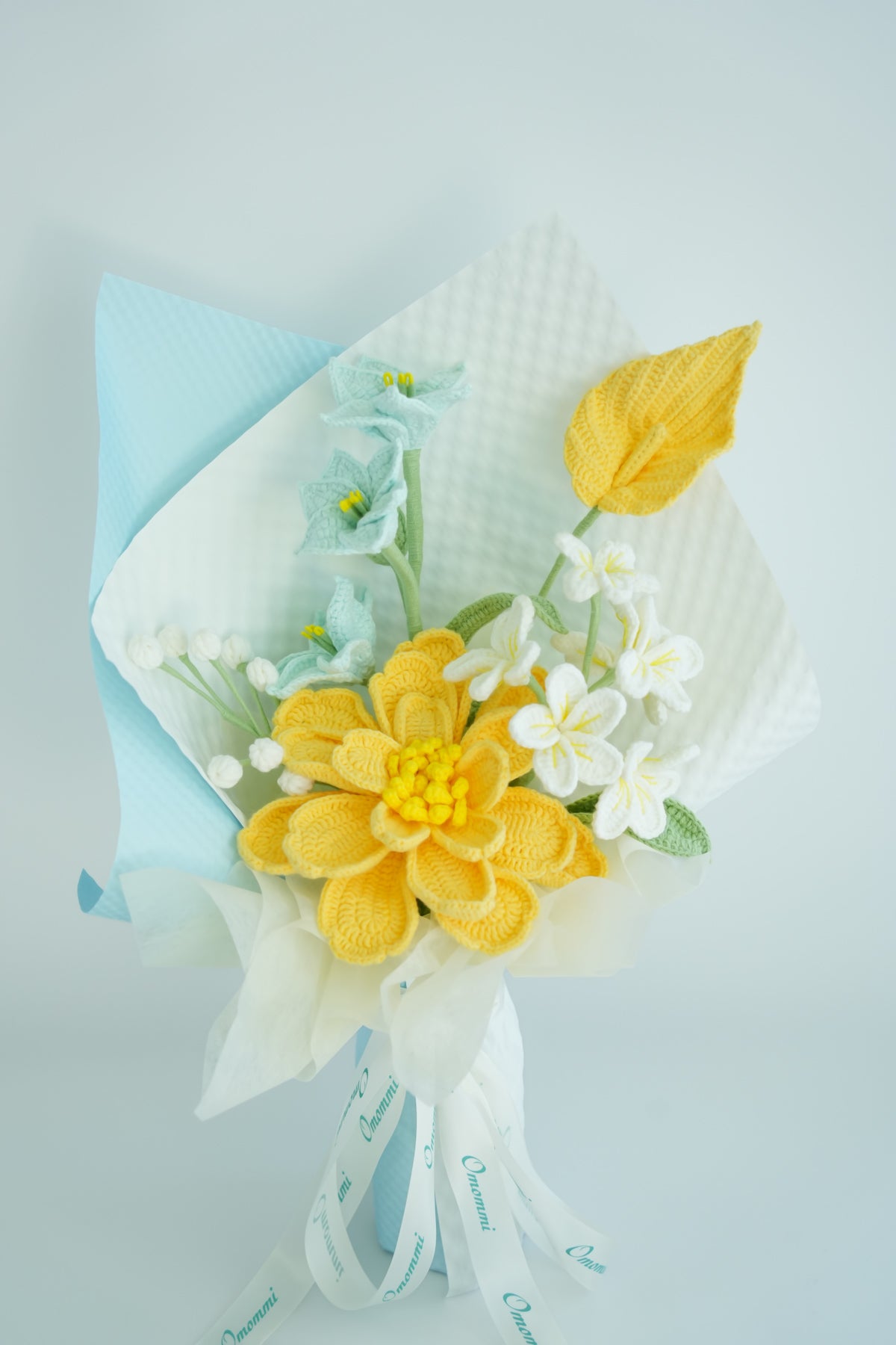 Soft Crochet Peony Bouquet – Everlasting Floral Gift