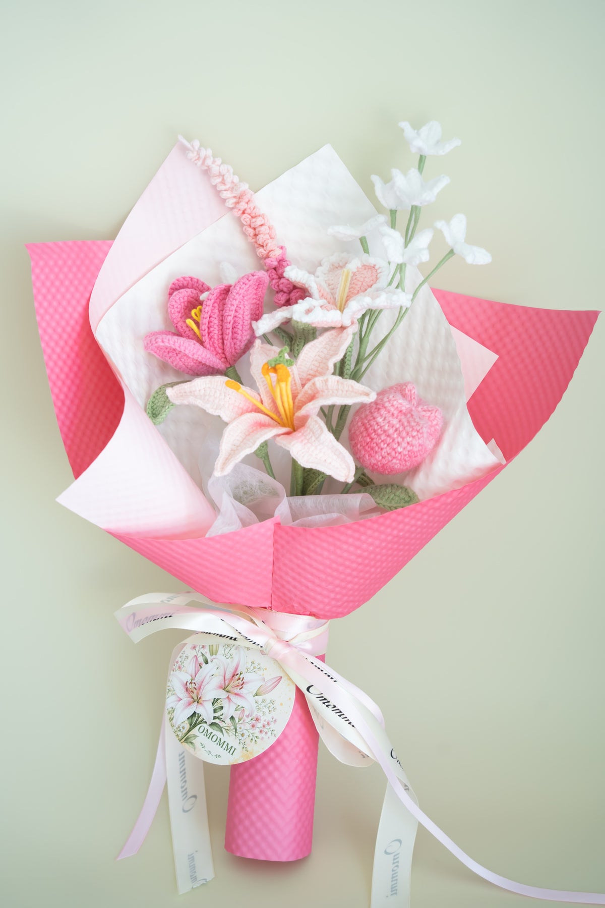 Pink Daydream | Lily & Tulip Crochet Bouquet