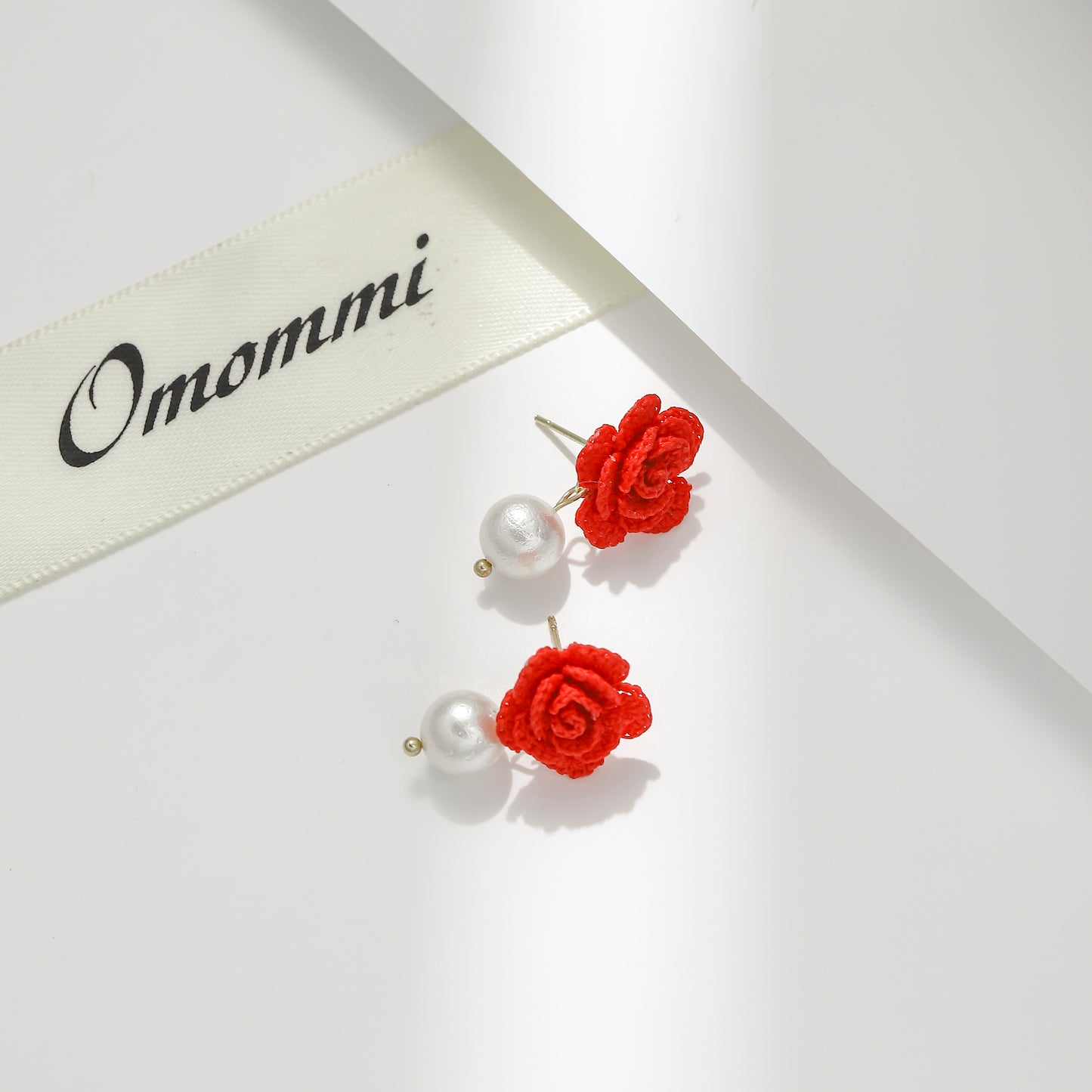 Shell Pearl Rose Earring